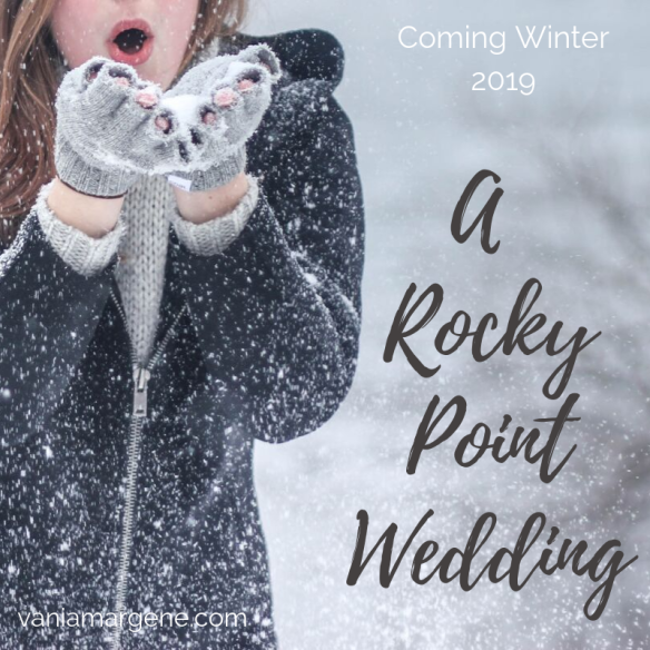 a rocky point wedding social media graphic